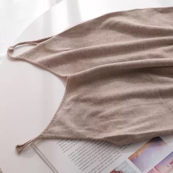 ⭐️HP⭐️ Cashmere dress tank womens basic soft knit dress cami midi dresses - Picture 5 of 13